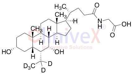 Glycine 6-Ethylchenodeoxycholate-d5