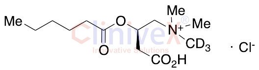 Hexanoyl-L-carnitine-(N-methyl-d3) Chloride