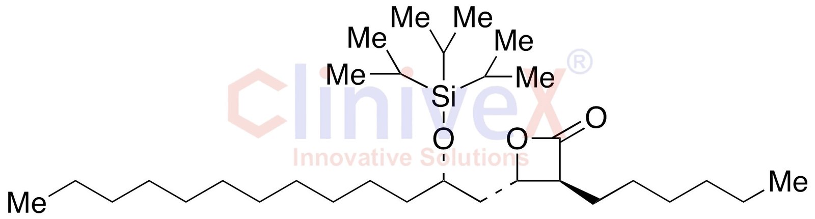 (3S,4S)-3-Hexyl-4[(S)-2-(triisopropylsilyloxy)tridecyl]-2-oxetanone