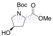(2S,4R)-4-Hydroxypyrrolidine-1,2-dicarboxylic Acid 1-tert-Butyl Ester 2-Methyl Ester