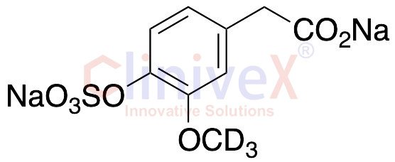 Homovanillic Acid Sulfate Sodium Salt-d3