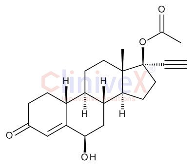 Norethisterone Acetate EP Impurity F (6β-Hydroxynorethisterone Acetate)