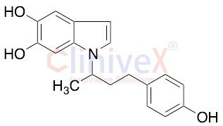 1-(4-(4-Hydroxyphenyl)butan-2-yl)-1H-indole-5,6-diol
