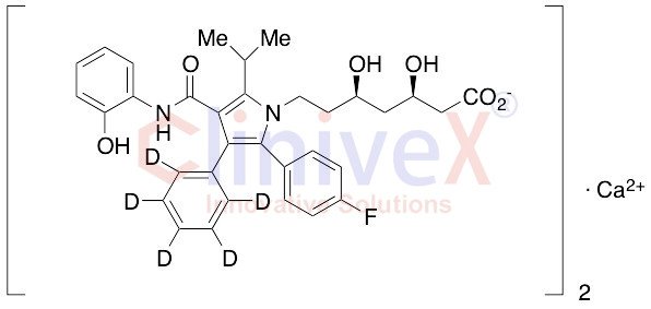 di(2-Hydroxy Atorvastatin-d5) Calcium Salt