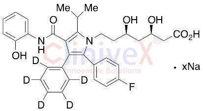 2-Hydroxy Atorvastatin-d5 Sodium Salt