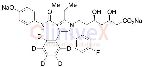 4-Hydroxy Atorvastatin-d5 Disodium Salt