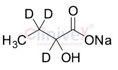 2-Hydroxybutanoic-d3 Acid Sodium Salt