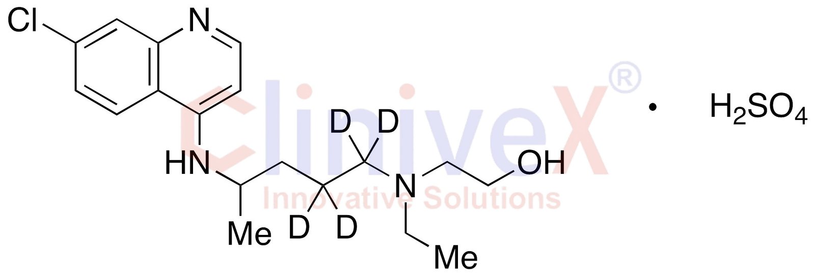 Hydroxychloroquine-d4 Sulfate