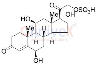 6-beta-Hydroxycortisol Sulfate