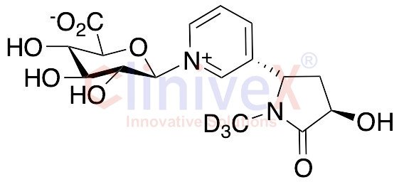 trans-3'-Hydroxy Cotinine-d3 N-Beta-D-Glucuronide