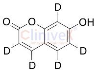 7-Hydroxy Coumarin-d5