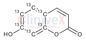 7-Hydroxy Coumarin-13C6