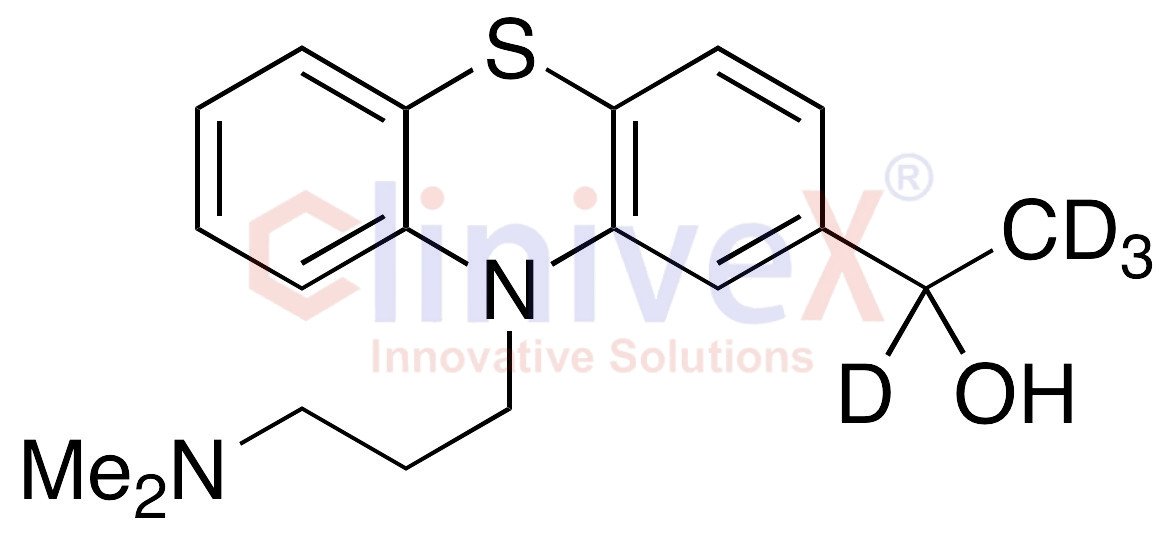 2-(1-Hydroxyethyl) Promazine-d4
