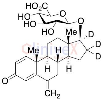 17Beta-Hydroxy Exemestane-d3 17-O-Beta-D-Glucuronide