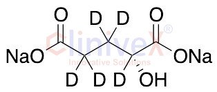 (2R)-2-Hydroxyglutaric Acid Disodium Salt-d5