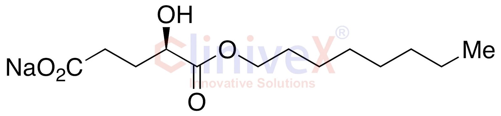 (2R)-2-Hydroxyglutaric Acid Octyl Ester Sodium Salt