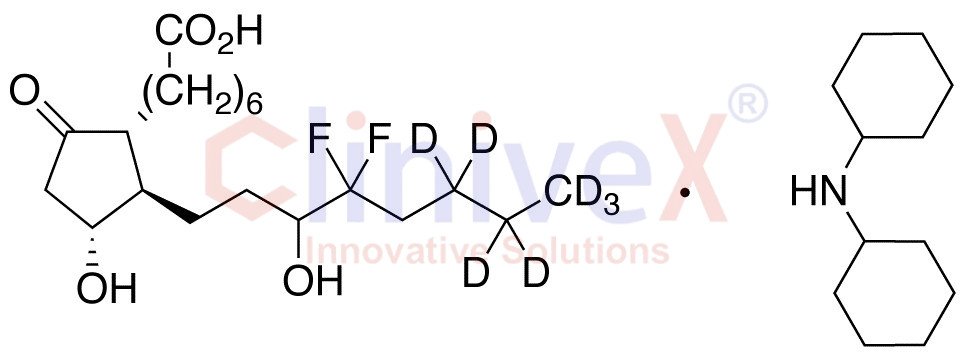 15-Hydroxy Lubiprostone Dicyclohexylammonium Salt-d7