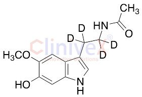 6-Hydroxy Melatonin-d4 (Major)