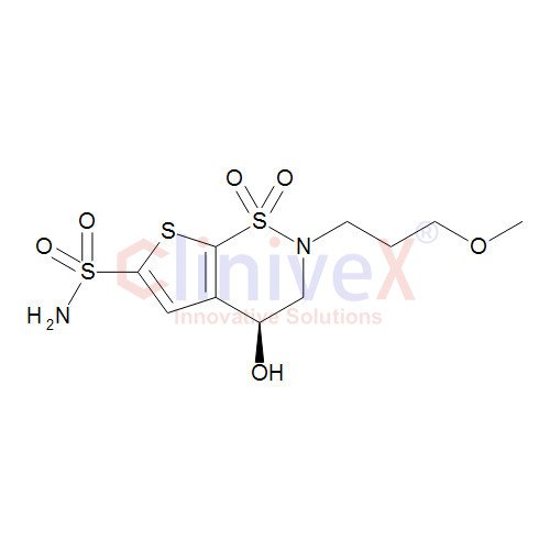 (S)-4-Hydroxy-2-(3-methoxypropyl)-3,4-dihydro-2H-thieno[3,2-e][1,2]thiazine-6-sulfonamide 1,1-Dioxide