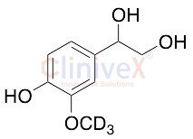 rac 4-Hydroxy-3-methoxyphenylethylene Glycol-d3