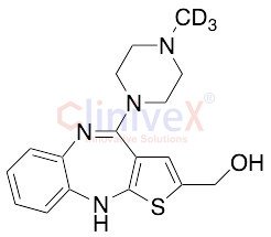 2-Hydroxymethyl Olanzapine-d3 (Major)