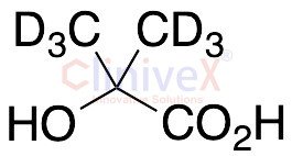 2-Hydroxy-2-methyl-d3-propanoic-3,3,3-d3 Acid
