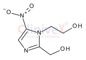 1-(2-Hydroxyethyl)-2-hydroxymethyl-5-nitroimidazole (Hydroxymetronidazole)