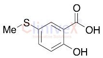 2-Hydroxy-5-(methylthio)-benzoic Acid