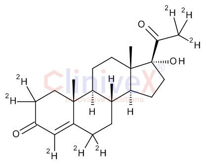 17Alpha-Hydroxy Progesterone-d8