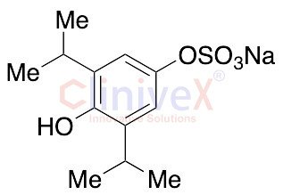 4-Hydroxy Propofol Sulfate Sodium Salt