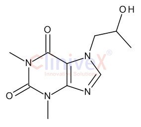 7-(b-Hydroxypropyl)theophylline