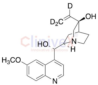 (3S)-3-Hydroxy Quinidine-vinyl-d3