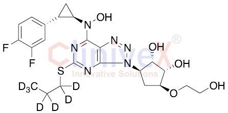 N-Hydroxy Ticagrelor-d7