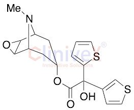 alpha-Hydroxy-alpha-3-thienyl-2-thiopheneacetic Acid 9-Methyl-3-oxa-9-azatricyclo[3.3.1.02,4]non-7-yl Ester