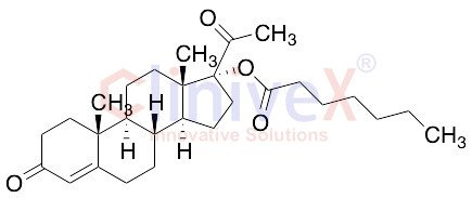 17Alpha-Hydroxyprogesterone Heptanoate