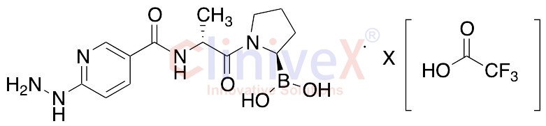 ((HYNIC)-D-alanyl)-L-proline-boronic Acid TFA Salt