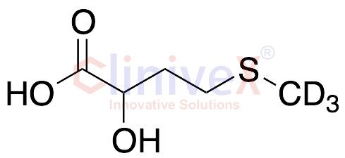 2-Hydroxy-4-(methylsulfanyl)butanoic Acid-d3