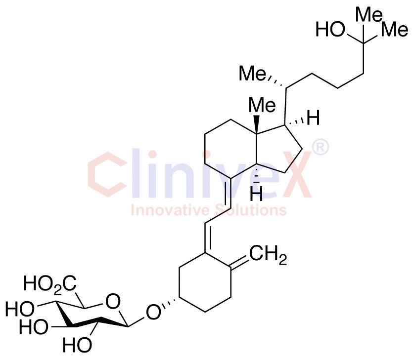 25-Hydroxyvitamin D3 3-Glucuronide >90%