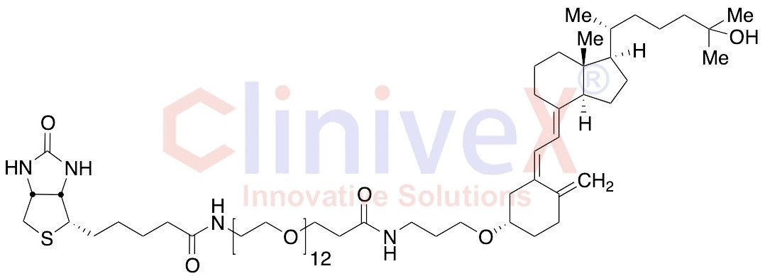 3-(25-Hydroxy Vitamin D3)propylamino-PEG12-Biotin
