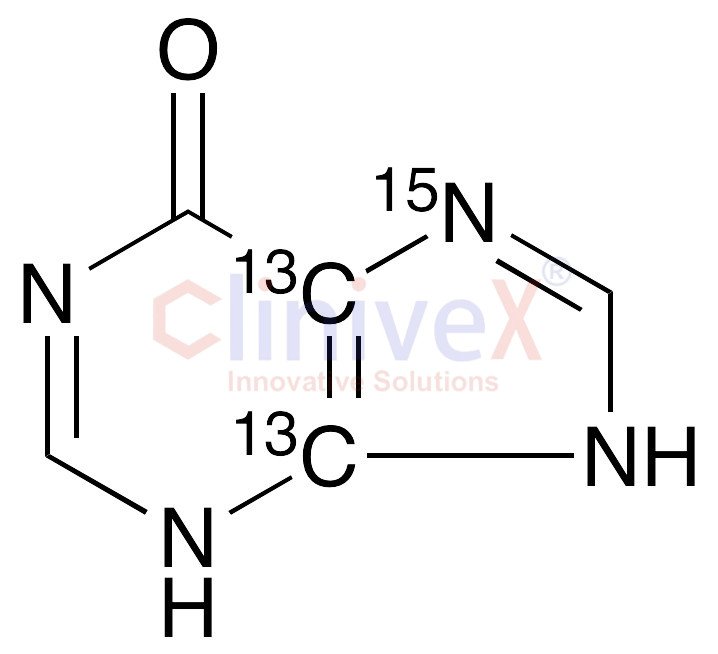 Hypoxanthine-13C2,15N