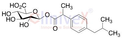 Ibuprofen Acyl-Beta-D-glucuronide (mixture of diastereomers)