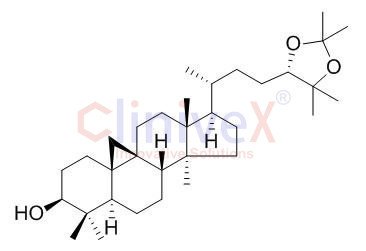 (24S)-Cycloartane-3,24,25-triol 24,25-acetonide