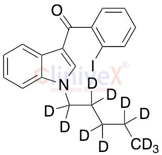 (2-Iodophenyl)(1-pentyl-1H-indol-3-yl)methanone-d11