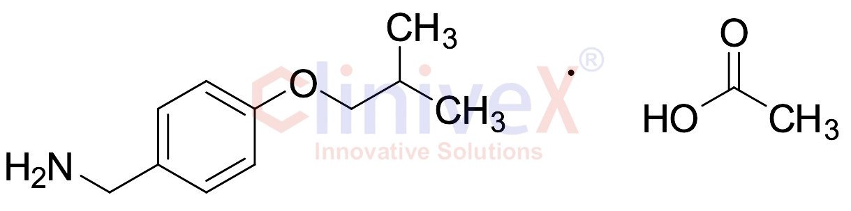 4-Isobutoxybenzylamine Acetate