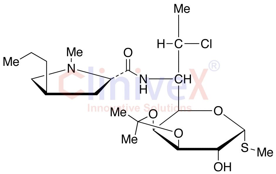 3,4-O-Isopropylidene Clindamycin