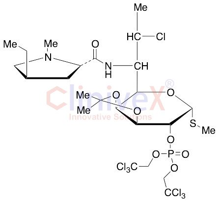 3,4-O-Isopropylidene Clindamycin B 2-[Bis(2,2,2-trichloroethyl)phosphate]