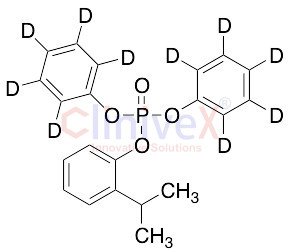 2-Isopropylphenyl Diphenyl Phosphate-d10