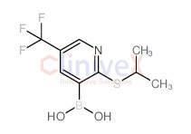2-Isopropylthio-5-trifluoromethylpyridine-3-boronic acid