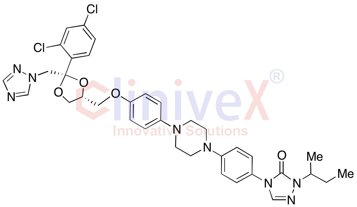 (2S,4R)-Itraconazole (Mixture of Diastereomers)