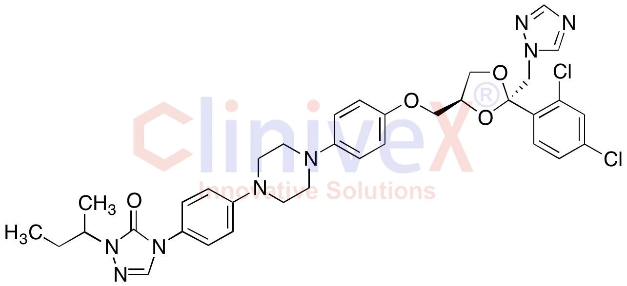 (2S,4S)-Itraconazole (Mixture of Diastereomers)
